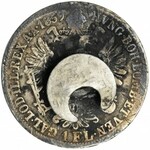 Austria, Franciszek Józef I, 1 Floren Wiedeń i Mediolan 1858 (2 szt.) - komplet spinek