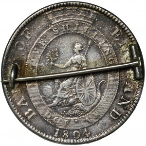 England, Georg III, Dollar = 5 schillings 1804
