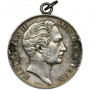 Germany, Bavaria, Maximilian II Joseph, Thaler Munich 1855