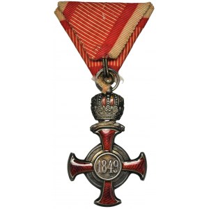 Austria, Srebrny Krzyż Zasługi IV klasy 1849