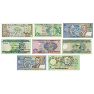 Oceania, mix lot banknotes (8 pcs.)