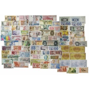 Europe and related, mix of banknotes (81 pcs.)
