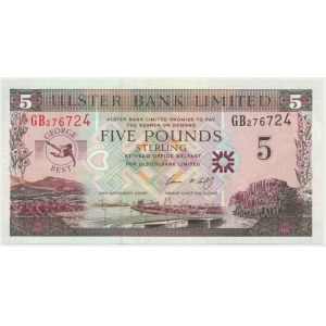 Northern Ireland, 5 pounds 2006, Geogre Best - commemorative banknote -