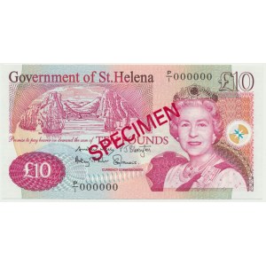 Wyspa Świętej Heleny, 10 funtów 2012 - WZÓR -