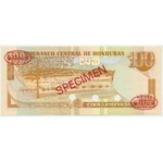 Honduras, 100 lempirów (1993-94) - WZÓR - Thomas De La Rue - Specimen No 010 -
