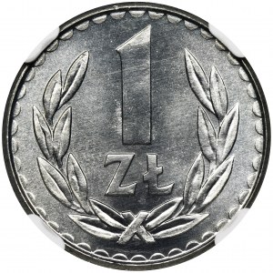 1 złoty 1987 - NGC MS67