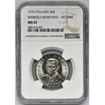 20 złotych 1976 Nowotko - NGC MS67 - bez znaku