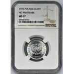 1 złoty 1976 - NGC MS67