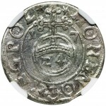 Zygmunt III Waza, Półtorak Bydgoszcz 1617 - NGC AU53 - RZADKI