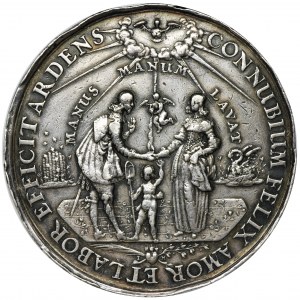 Ladislaus IV. Vasa, Hochzeitsmedaille von Jan Höhn