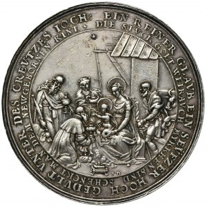 Ladislaus IV. Wasa, religiöse Medaille 1635