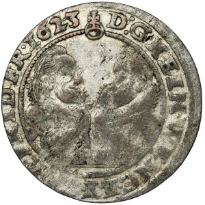 Silesia, Duchy of Münsterberg-Oels, Heinrich Wenceslaus and Carolus Friedrich, 24 Kreuzer Oels 1623 BZ