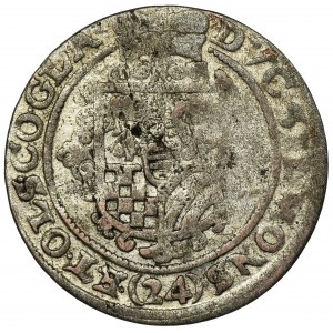 Silesia, Duchy of Münsterberg-Oels, Heinrich Wenceslaus and Carolus Friedrich, 24 Kreuzer Oels 1623 BZ