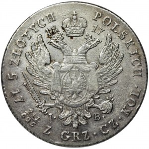 Kingdom of Poland, 5 zloty Warsaw 1817 IB