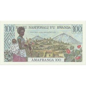 Rwanda, 100 francs 1978