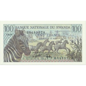 Rwanda, 100 francs 1978