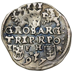 Sigismund III Vasa, 3 Groschen Posen 1597