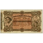 Urugwaj, Banco de Londres y Río de La Plata, 10 pesos 1883