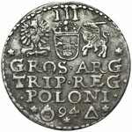 Sigismund III Vasa, 3 Groschen Marienburg 1594