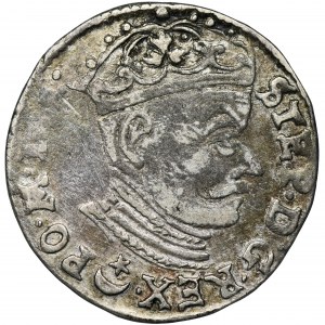 Stephen Bathory, 3 Groschen Vilnius 1582 - L/LIT