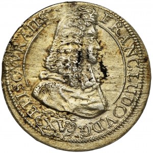 Silesia, Duchy of Neisse, Franz Ludwig von Pfalz-Neuburg, 15 Kreuzer Neisse 1693 LPH