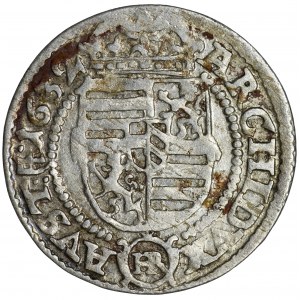 Silesia, Duchy of Glatz, Ferdinand III, 3 Kreuzer Glatz 1632 HR