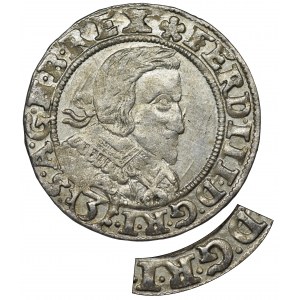 Śląsk, Panowanie habsburskie, Ferdynand III, 3 Krajcary Wrocław 1638 MI - NIENOTOWANE