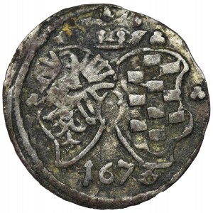 Silesia, Duchy of Liegnitz-Brieg-Wohlau, Louise, Gröschel Brieg 1673 CB