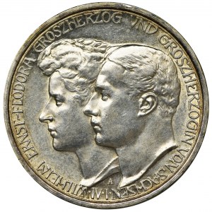 Germany, Saxony-Weimar-Eisenach, Wilhelm Ernst, 3 Mark Berlin 1910 A