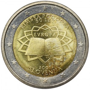 Slovenia, 2 Euro Commemorative 2007 - Treaty of Rome