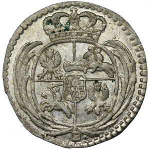 Augustus III of Poland, 1/48 Thaler Dresden 1757 B - RARE
