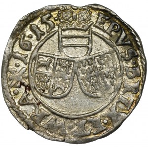 Silesia, Duchy of Neisse, Karl von Österreich, 3 Kreuzer Neisse 1615 - RARE