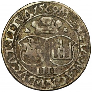 Zygmunt II August, Czworak Wilno 1569 - LI/LITV