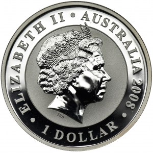 Australia, Elizabeth II, 1 Dollar 2008 - Koala