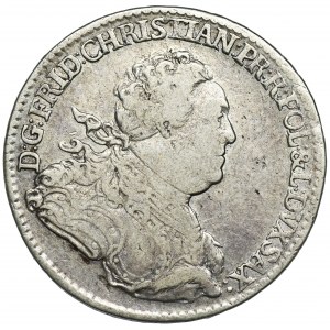 Friedrich Christian, 2/3 Thaler (gulden) Dresden 1763 FWôF