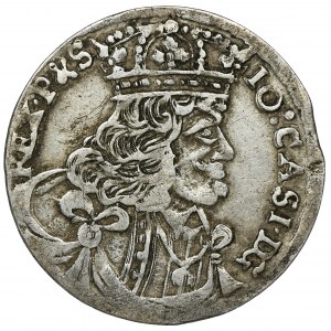 John II Casimir, 1/4 Thaler Krakau 1657 IT SCH