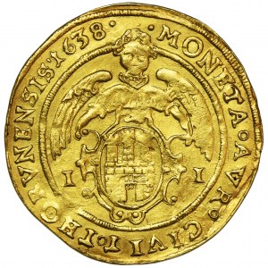 Ladislaus IV of Poland, Ducat Thorn 1638 - RARE