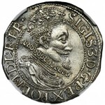 Sigismund III Vasa, 1/4 Thaler Danzig 1612 - NGC MS62 - RARE