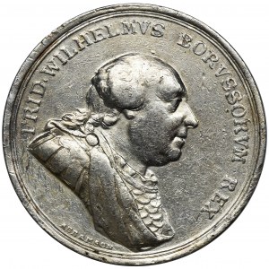 Brandenburgia-Prusy, Fryderyk Wilhelm II, Medal 1793 - RZADKI