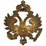 Russia, Jewelry in the form of an eagle with enamel