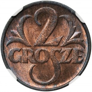 2 grosze 1936 - NGC MS66 RB