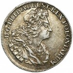 Augustus II the Strong, 2/3 Thaler (gulden) Dresden 1711 - VERY RARE