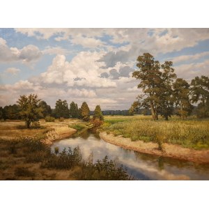 Wojciech Piekarski, Summer Landscape 110/80 cm.