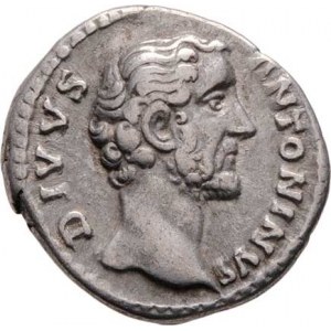 Antoninus Pius - posmrtná ražba za Marca Aurelia
