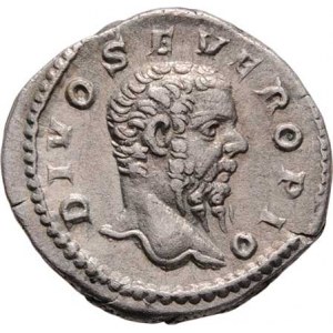 Septimius Severus -posmrtná ražba za Caracally a Gety