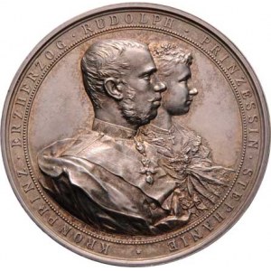 Arcivévoda Rudolf a Stephanie Belgická