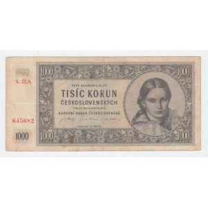 Československo - bankovky a státovky 1945 - 1953
