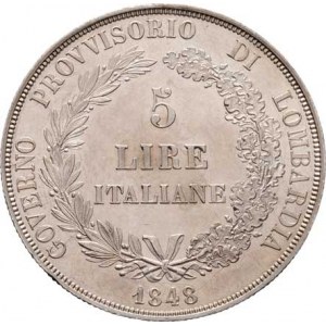 Revoluční vláda v Miláně, 1848 - 1849