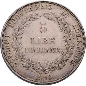 Revoluční vláda v Miláně, 1848 - 1849