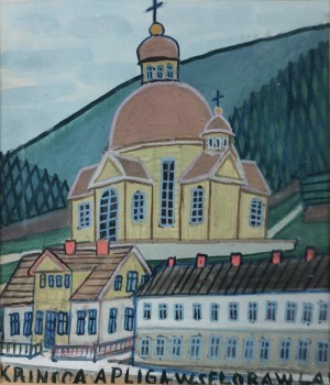 Nikifor KRYNICKI (1895-1968), Kościół i zabudowania